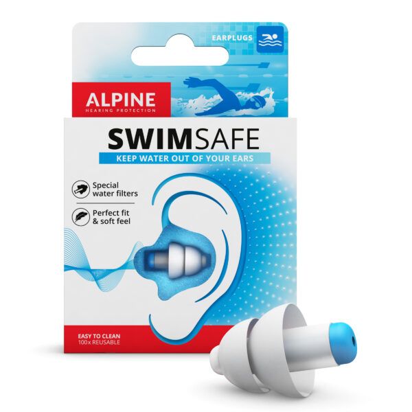 Sympton klasse Inademen Alpine Gehoorbescherming - Zwem Oordoppen | SwimSafe- Zwem Oordoppen |  111.21.410