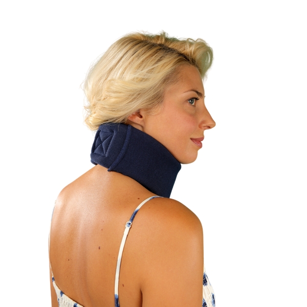 Nekbrace  Ortel C1 Anatomic Donkerblauw Thuasne - Hoogte: 9 cm - Kleur: Beige - Maat Halsomvang: 1 